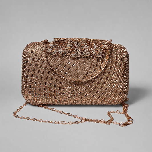 Celeste Crystal Clutch