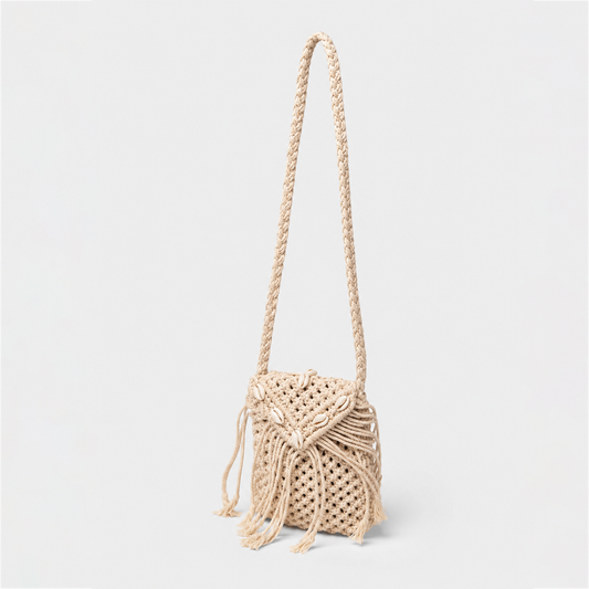 Ivory Fringe Boho Sling