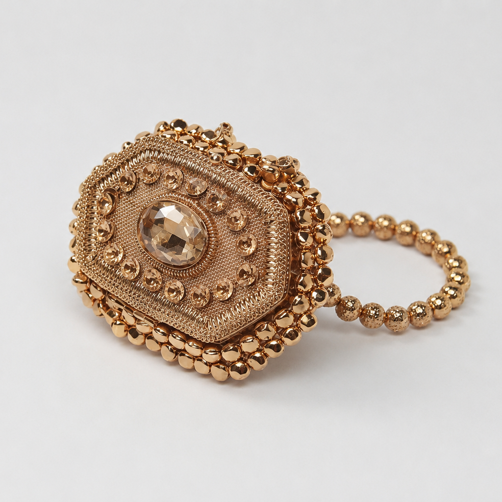 Mini Regal Beadstone Clutch