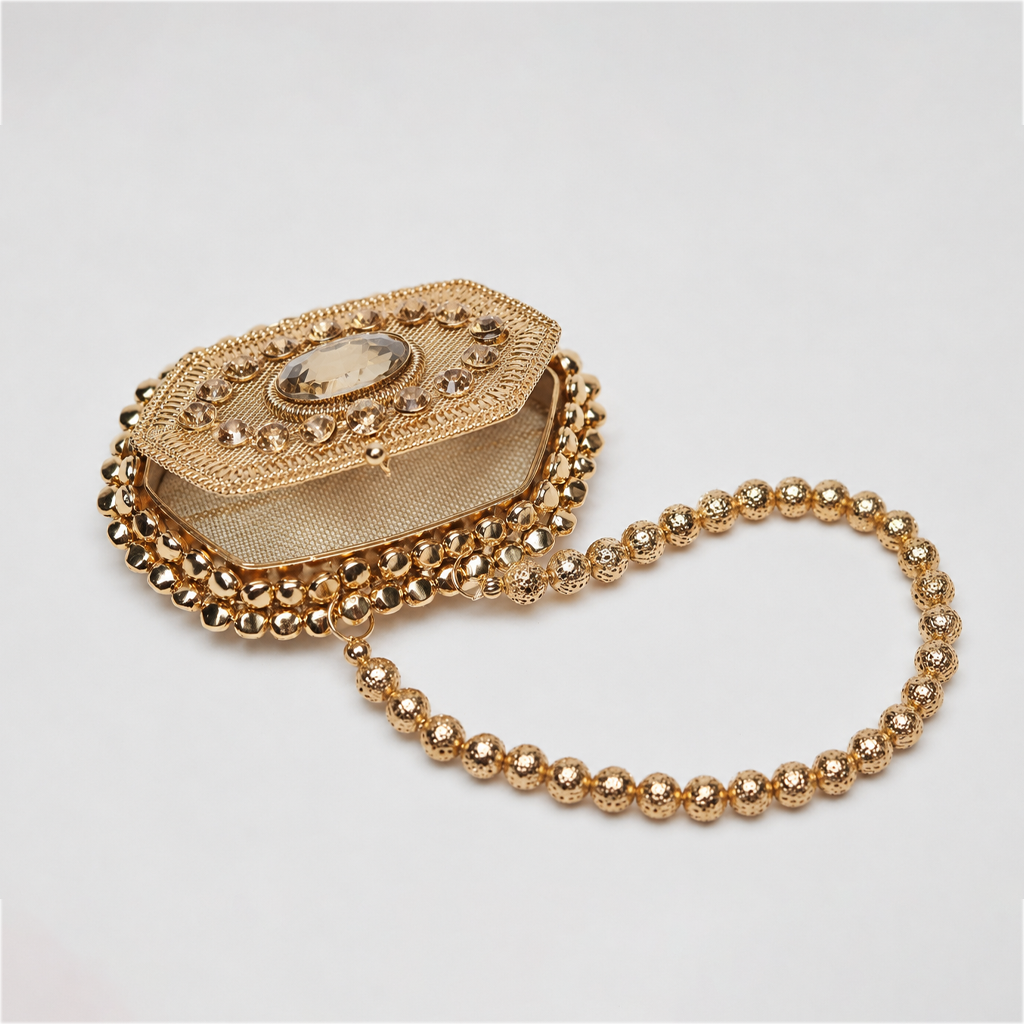 Mini Regal Beadstone Clutch
