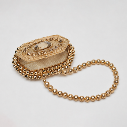 Mini Regal Beadstone Clutch