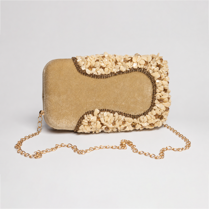 Shell Bead Clutch