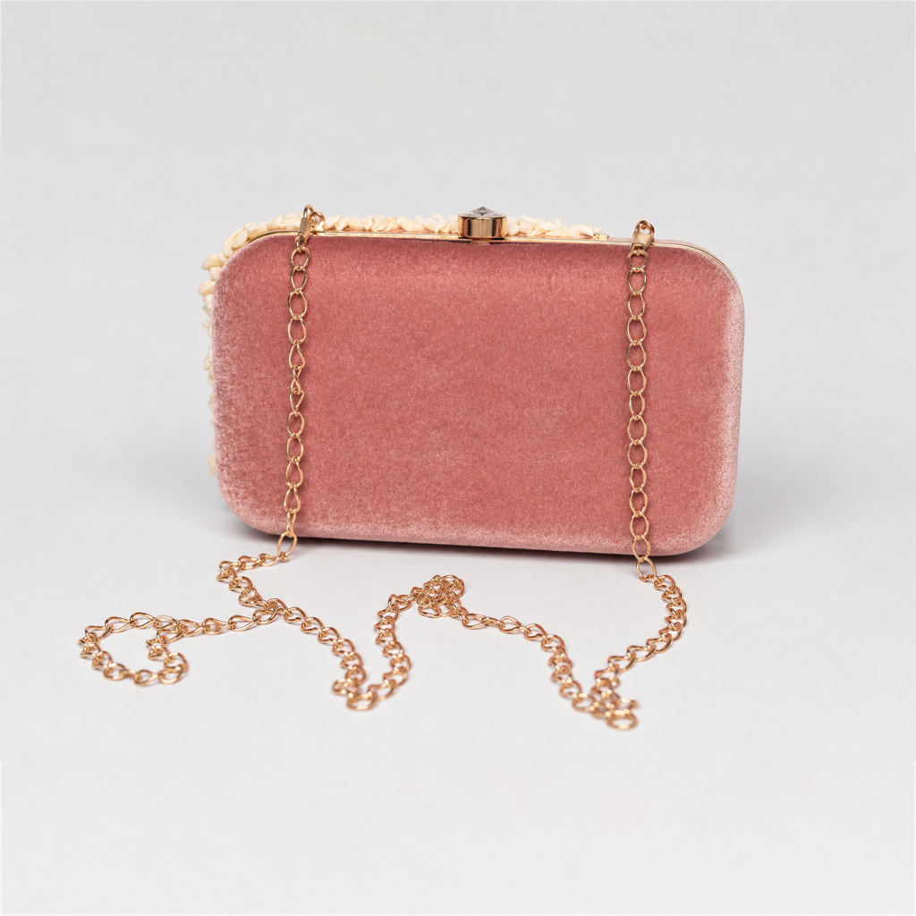 Shell Bead Clutch