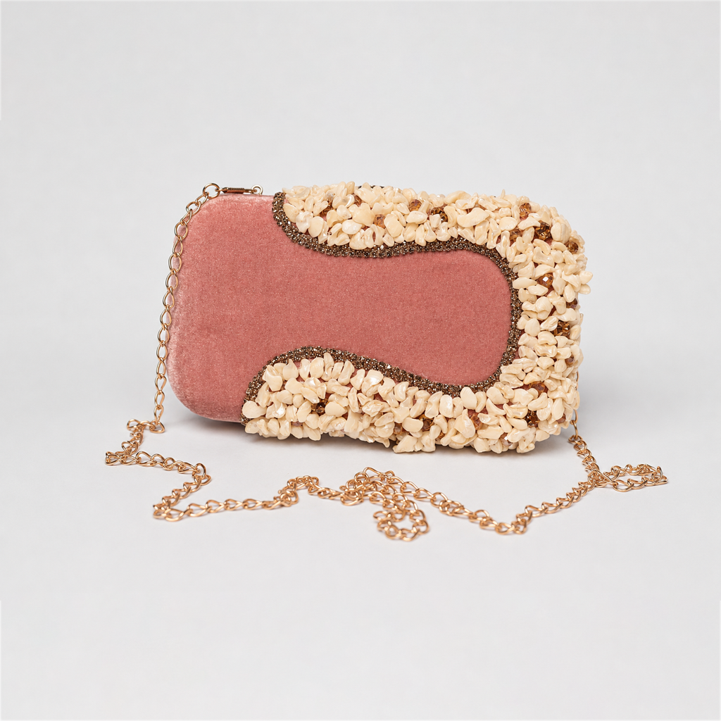 Shell Bead Clutch