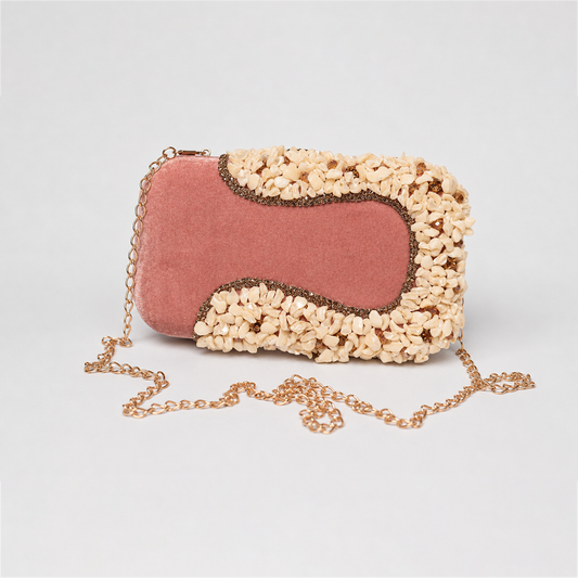 Shell Bead Clutch