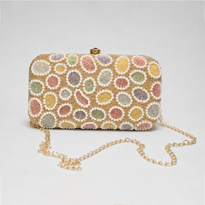 Pastel Pearl Royale Clutch