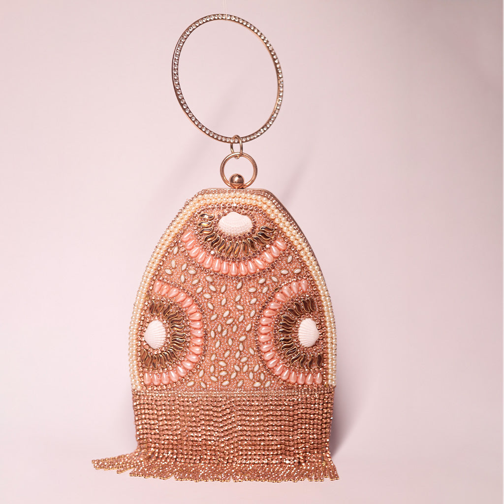 Fringe Bead Clutch