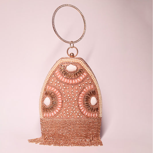 Fringe Bead Clutch