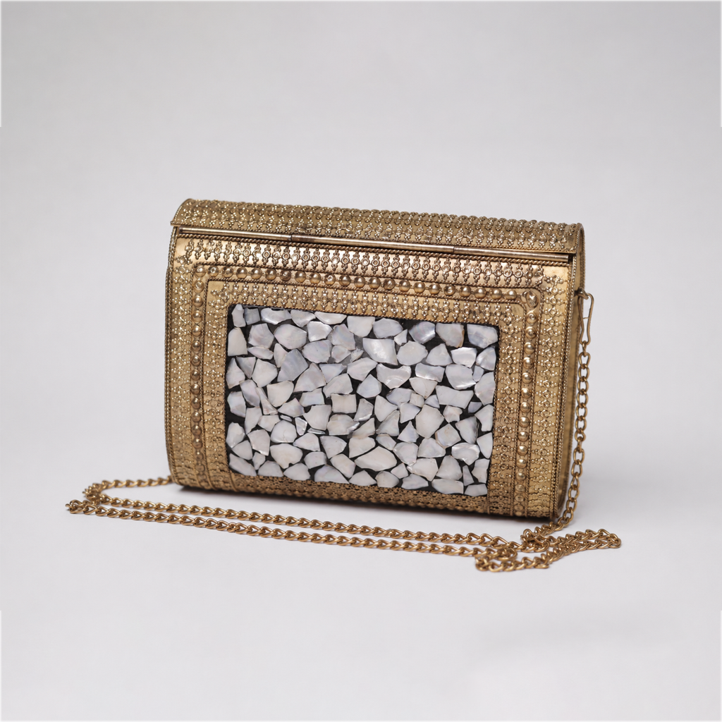 Noor-e-Kundan Mosaic Clutch