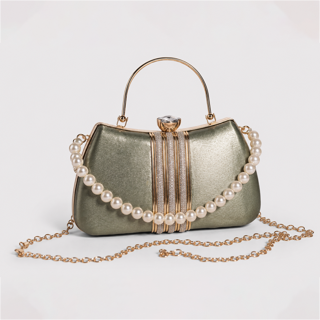 Pearl Luxe Clutch
