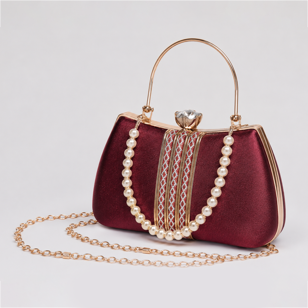 Pearl Luxe Clutch