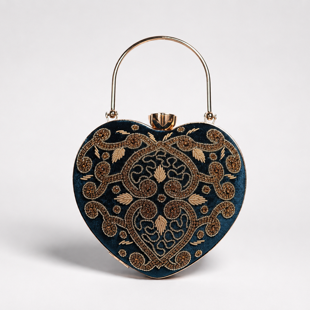 Regal Heart Clutch