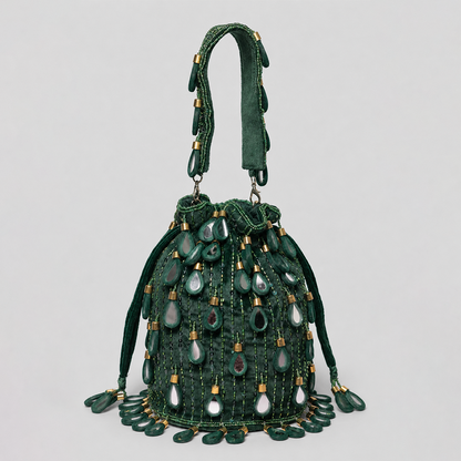 Mirror Drop-Headed Potli