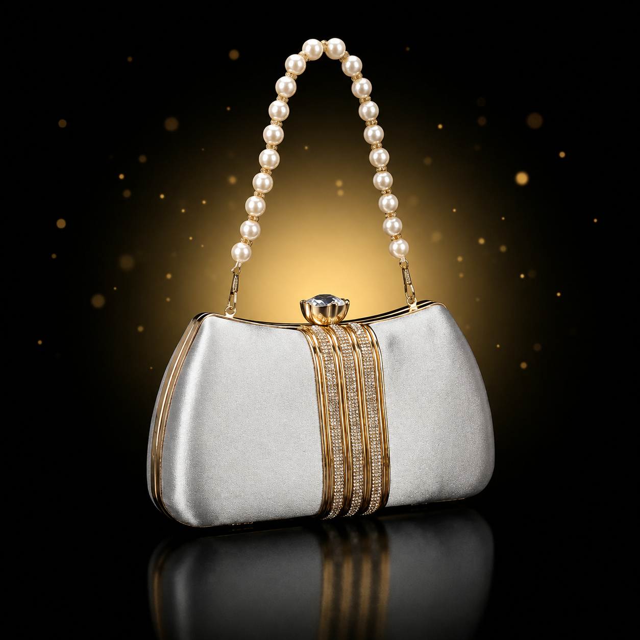 Pearl Luxe Clutch