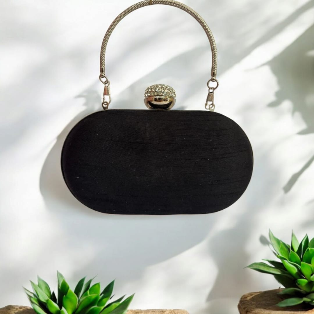 Floral Embellished Evening Clutch