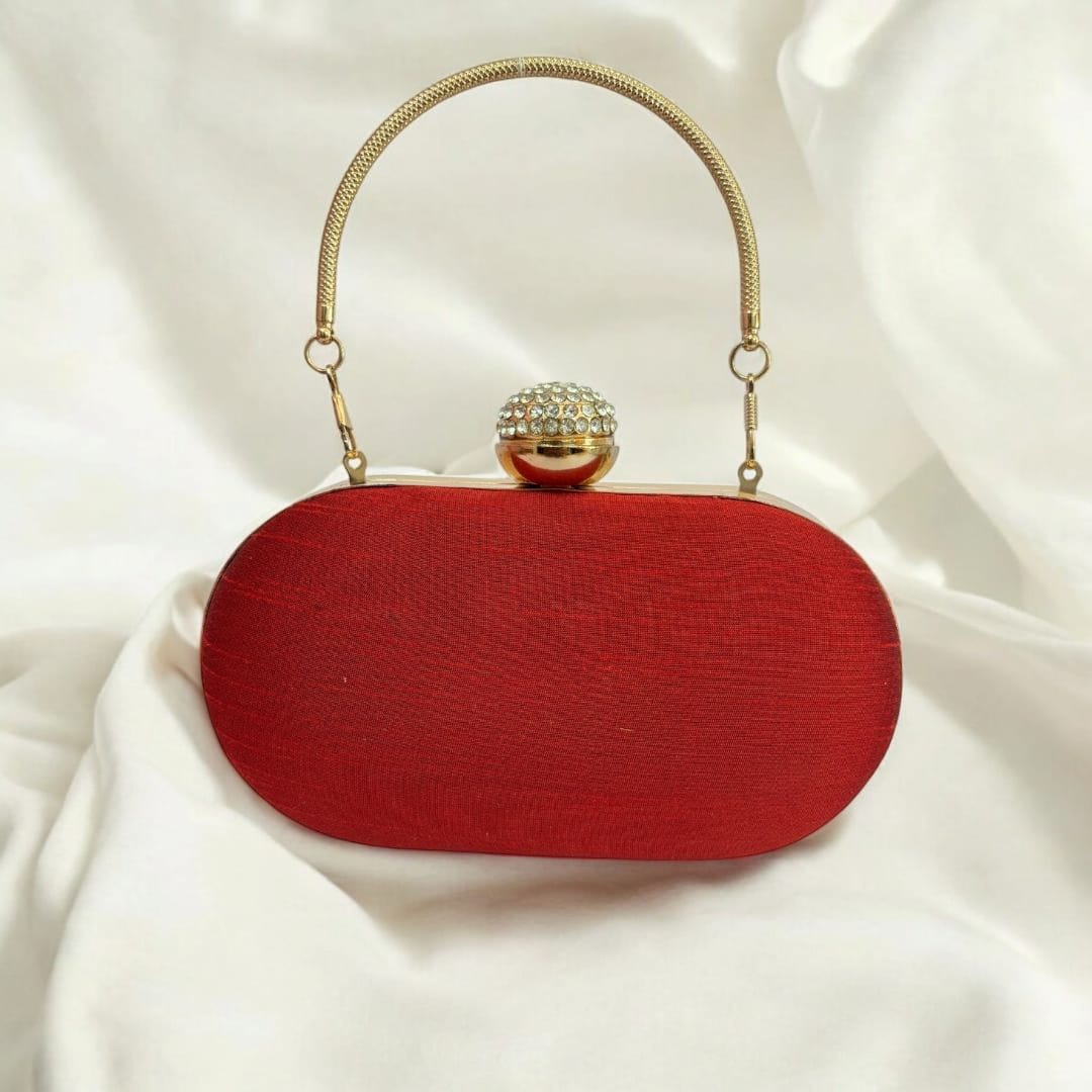 Floral Embellished Evening Clutch