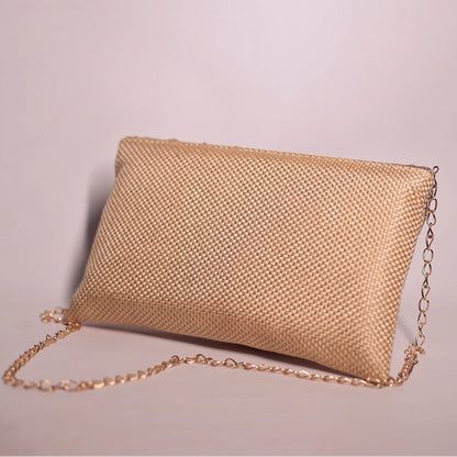 Golden Kundan Ethnic Clutch