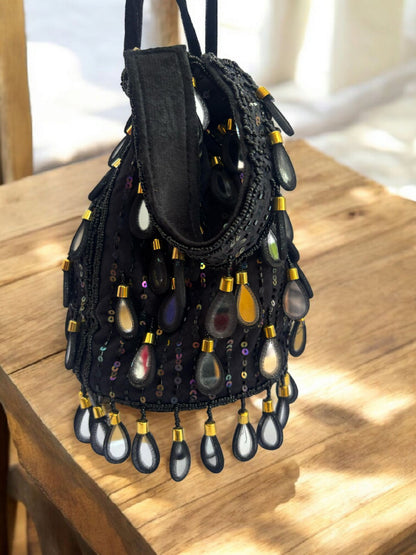 Mirror Drop-Headed Potli