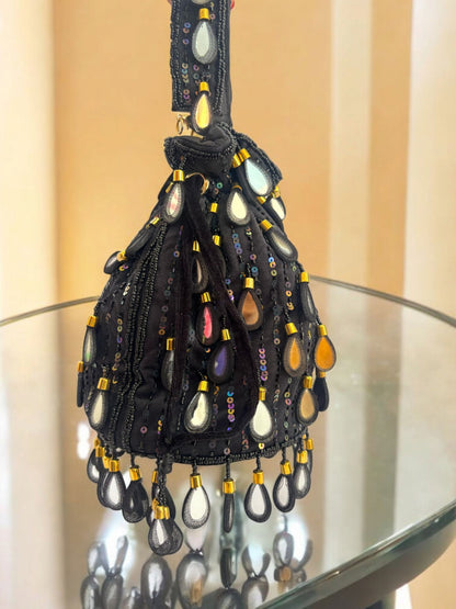 Mirror Drop-Headed Potli