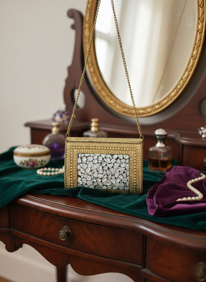 Noor-e-Kundan Mosaic Clutch