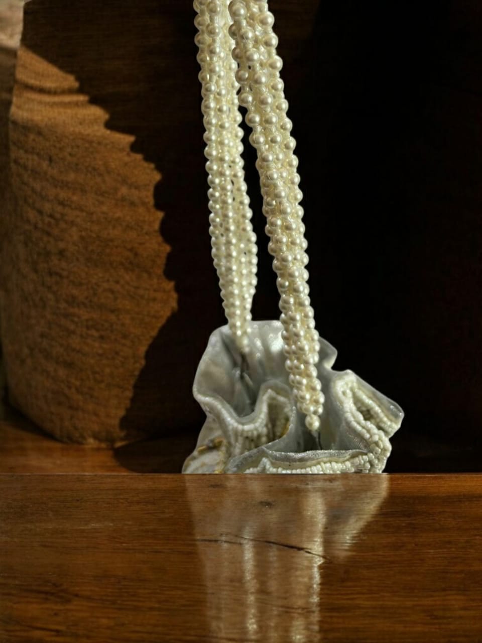 Celestial Dream Beaded Clutch