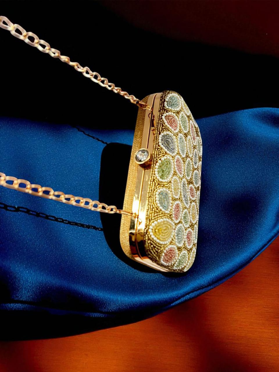 Pastel Pearl Royale Clutch