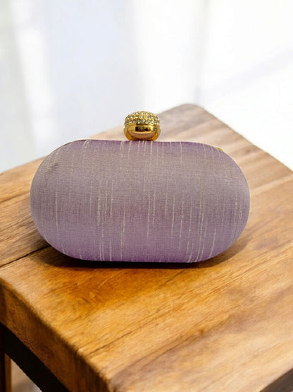 Floral Embroidered Clutch